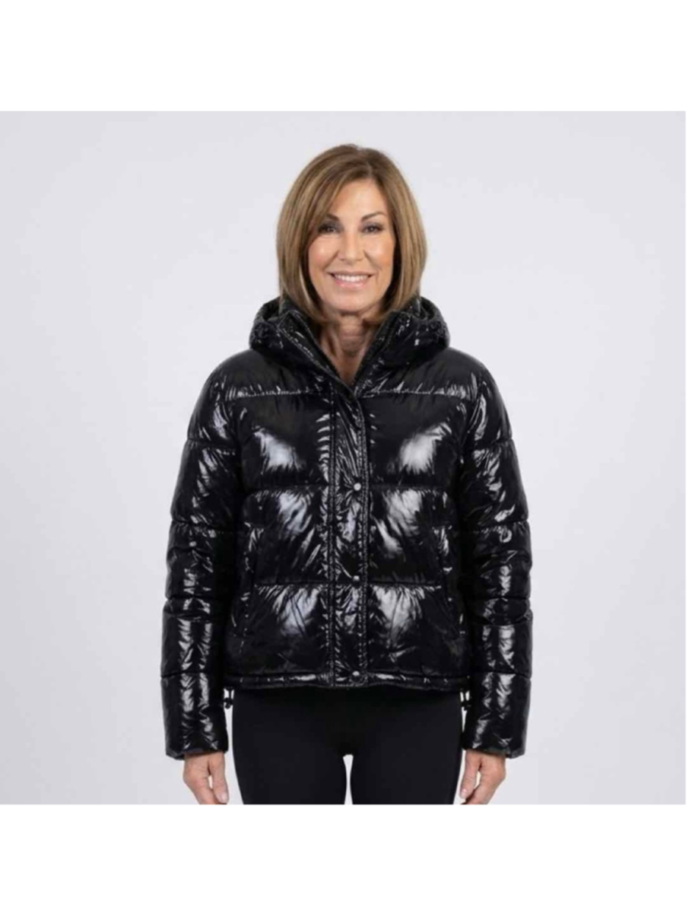 S13 Onyx Lacquer Lexie Puffer Jacket NWT Size L